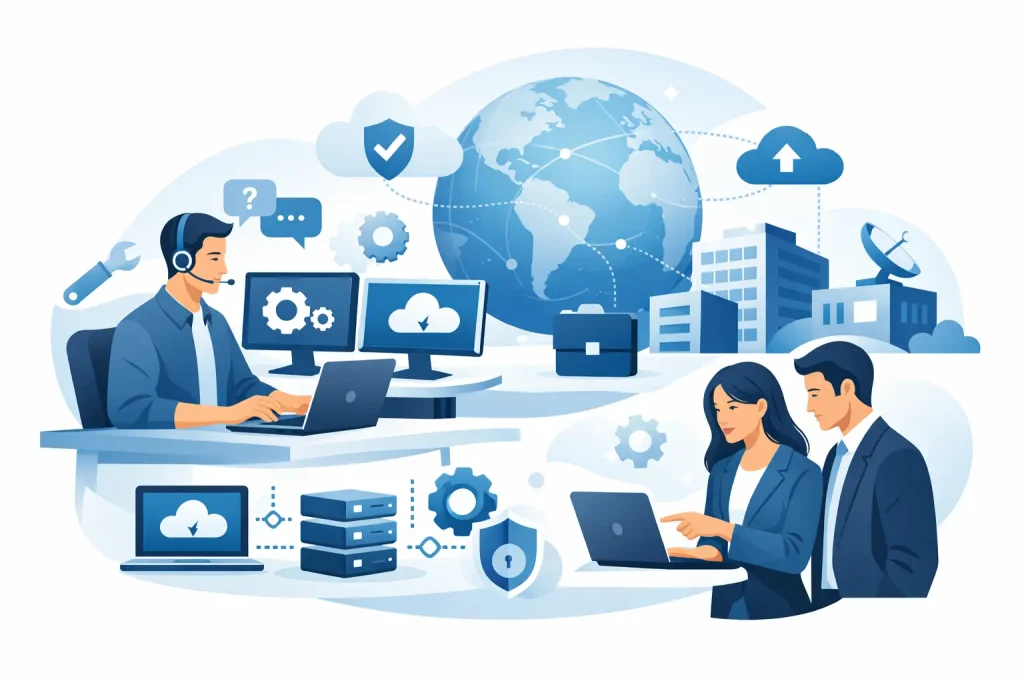 Best Managed IT Support for Outsourcing Companies