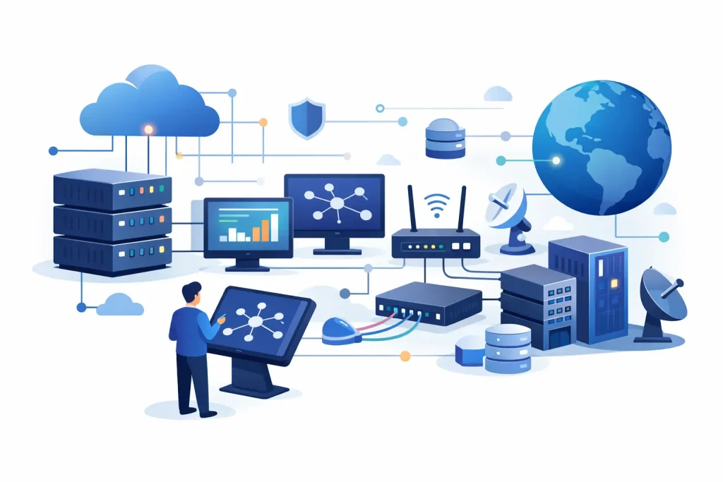 How Does Network Infrastructure Work?
