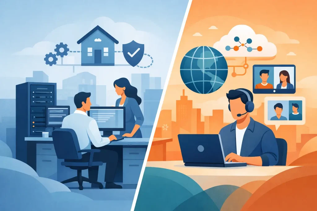 Outsourced IT Versus In House: Which Fits?