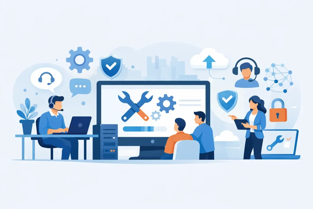 What an IT Support Service Should Deliver
