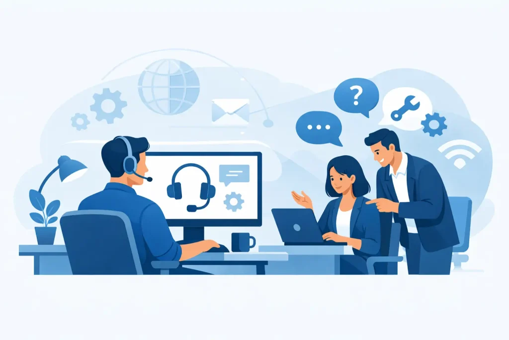 IT Helpdesk Support for Staff That Works
