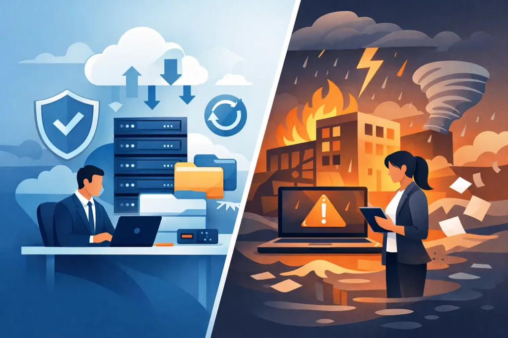 Business Backup Versus Disaster Recovery