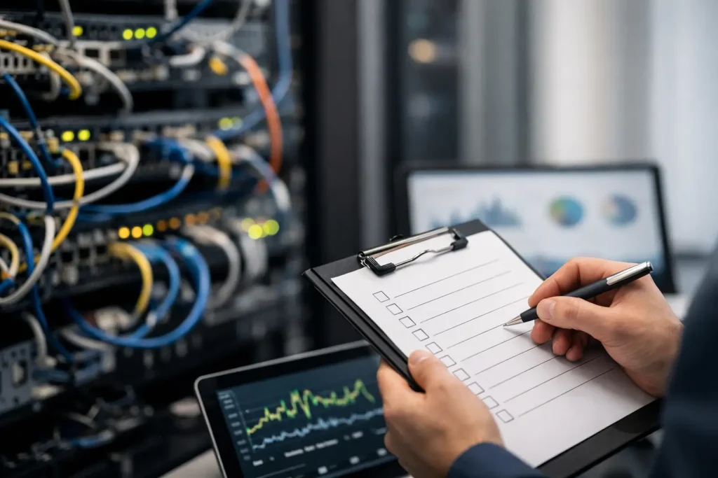 Network Performance Troubleshooting Checklist